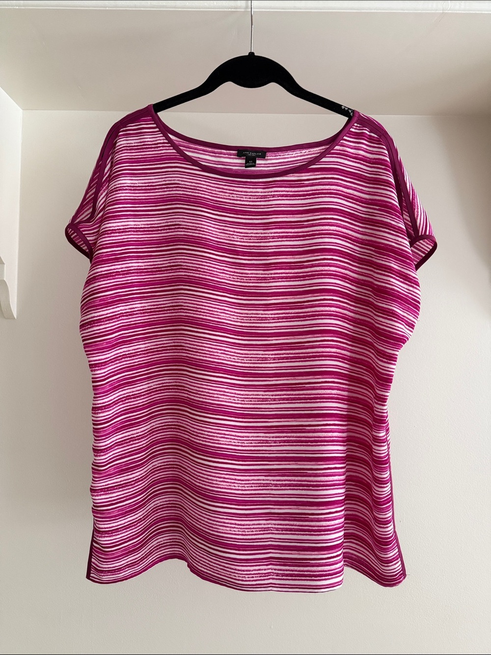Ann Taylor Peekaboo Sleeves Top